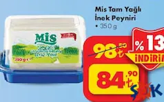 MİS TAM YAĞLI İNEK PEYNİRİ 350 G MİS TAM YAĞLI İNEK PEYNİRİ 350 G